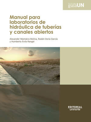 cover image of Manual para laboratorios de hidráulica de tuberías y canales abiertos